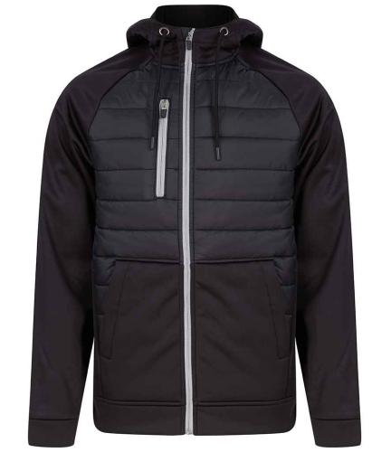 Tombo Unisex Padded Sports Jacket - BLK - S
